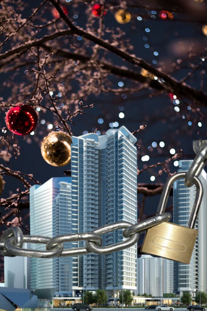 Medidas de seguridad en empresas en año nuevo y navidad